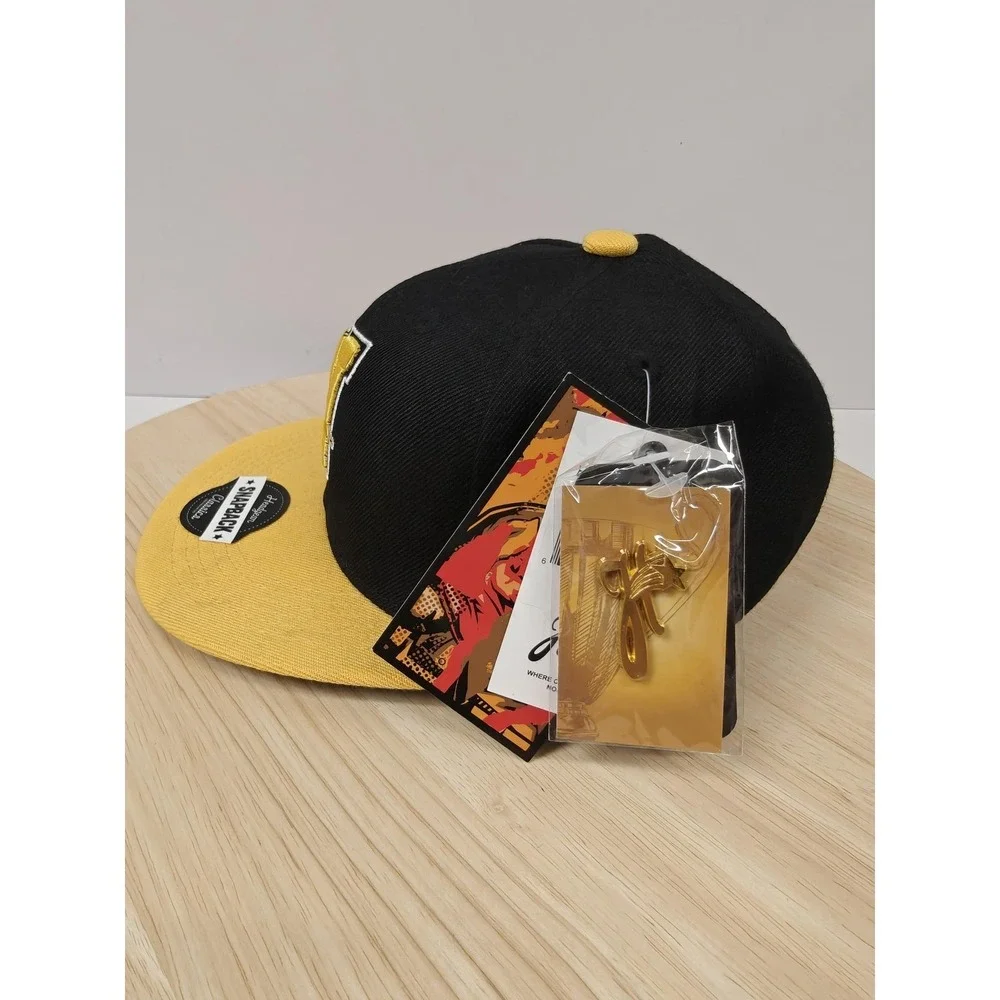 Headgear Classics New Orleans Black Pelicans 1926 Youth Snapback Hat Black Gold